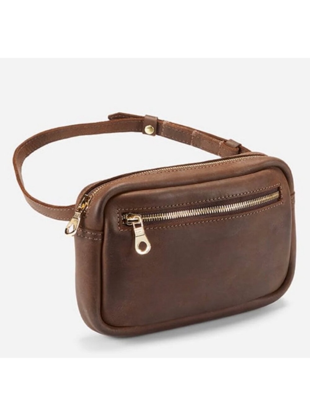 Parker Clay Desta Leather Belt Bag - NEW - Picture 1 of 11